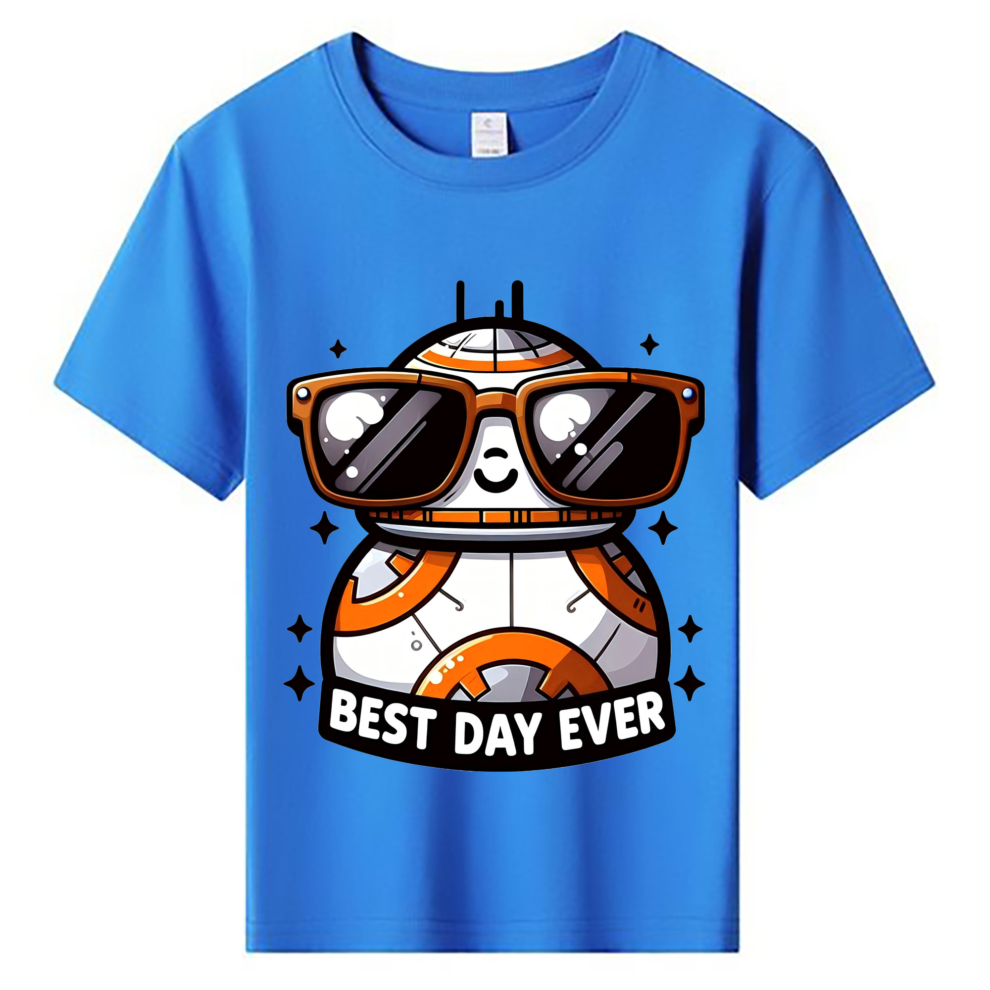 （画像用） スター・ウォーズ Star Wars 綿100％キッズTシャツ（フロントプリント）
